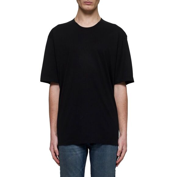 Lemaire Men Black Relaxed-Fit T-Shirt - Picture 2 of 4